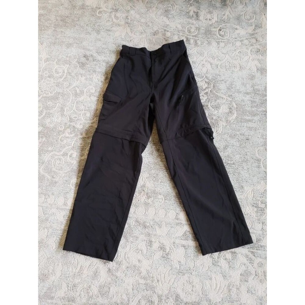 Magellan Kid's Fish Gear Convertible Pants / Shorts Size M 10 - 12 Black